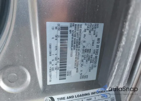 2009 Ford Expedition El Xlt z USA, uszkodzony, nr VIN 1FMFK16559LA11323